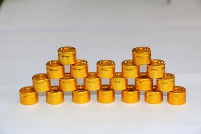 口服液瓶用易刺铝盖（氧化黄）