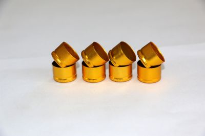 口服液瓶用易刺铝盖（氧化黄）