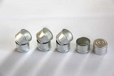 口服液瓶用易刺铝盖（氧化白色）