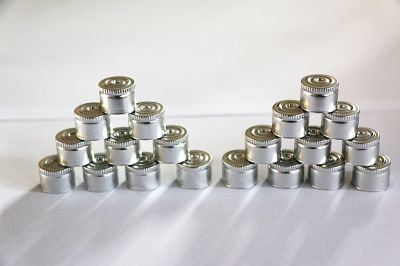 口服液瓶用易刺铝盖（氧化白色）